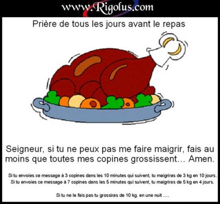 une prière pas comme les autres...